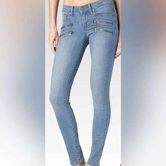 Paige Edgemont Mid Rise Skinny 27 Waist - Picture 1 of 14